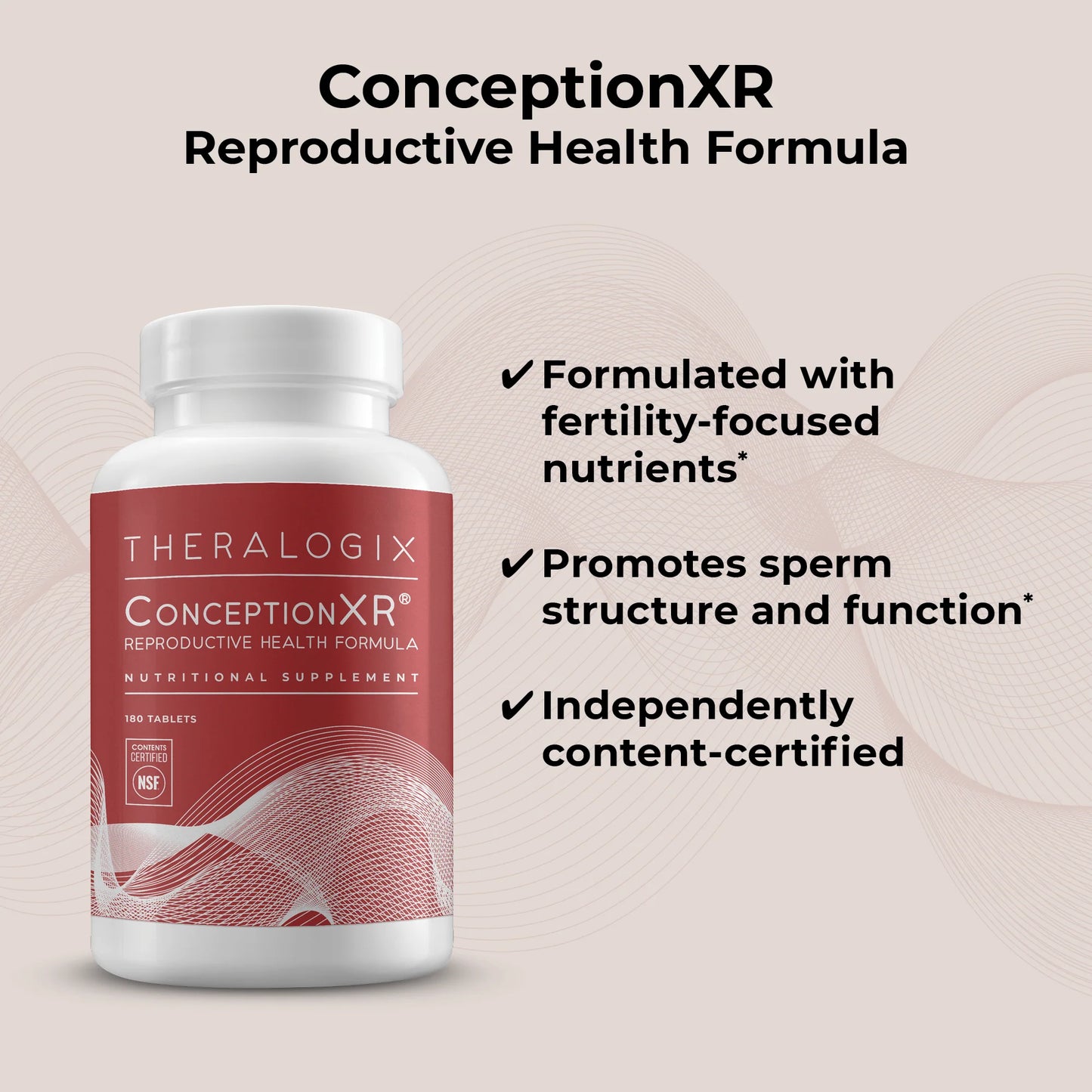 ConceptionXR® Reproductive Health Formula (90 day supply)