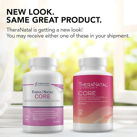 TheraNatal® Core Preconception Vitamins (90 day supply) FREE INTERNATIONAL SHIPPING