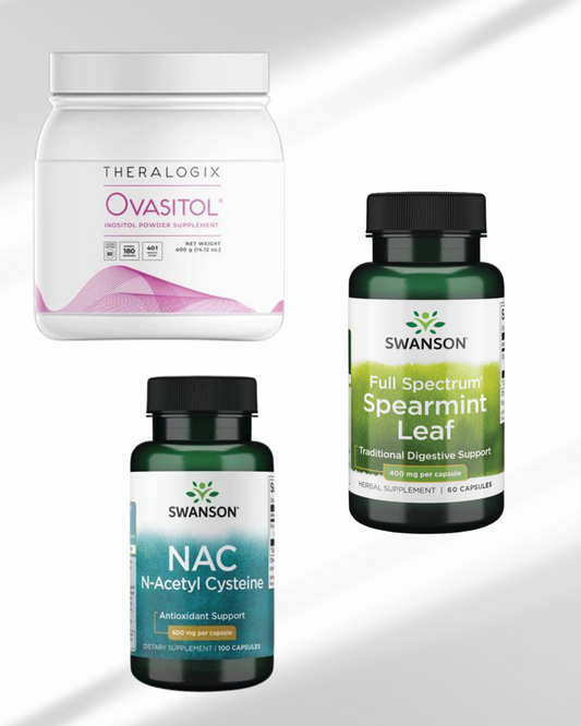 Ovasitol canister, NAC and Spearmint Leaf Bundle