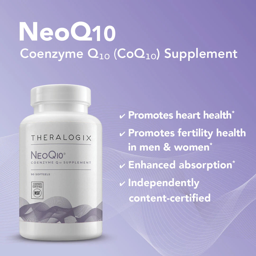 NeoQ₁₀ Coenzyme Q₁₀ (CoQ₁₀) Supplement (90 count)